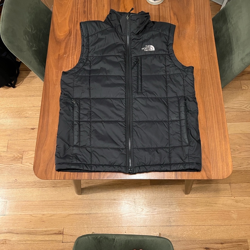 The North Face Black Quilted Vest